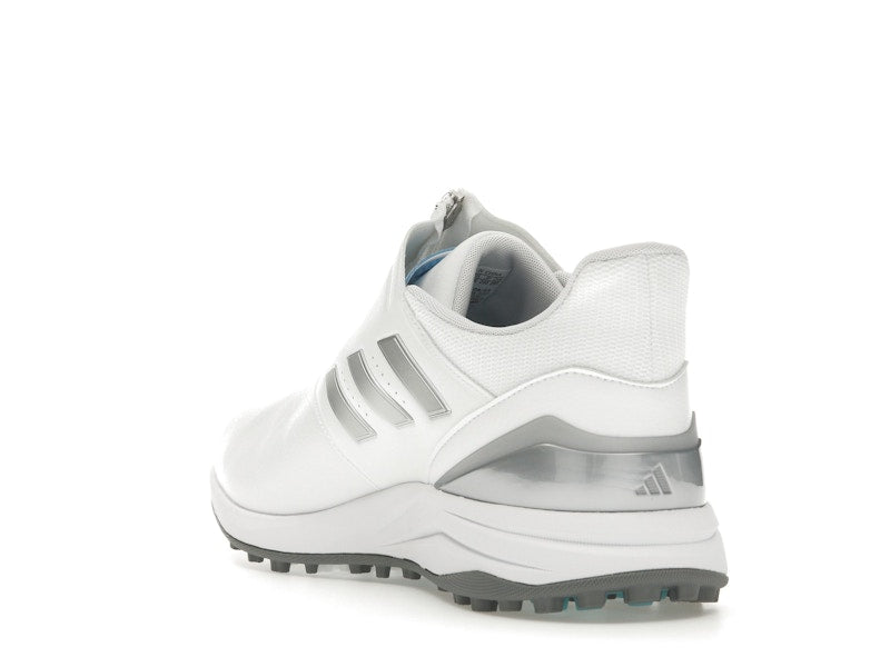 adidas Solarmotion BOA 24 Spikeless Golf Cloud White Silver Metallic Blue Burst