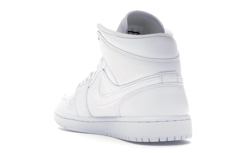 Jordan 1 Mid Triple White (2018)
