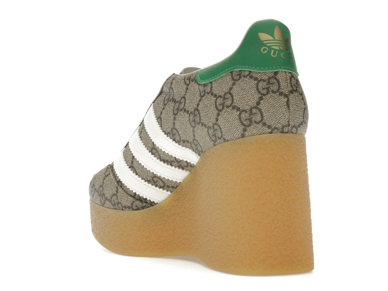 adidas x Gucci Gazelle Wedge Beige GG Monogram (Women's)