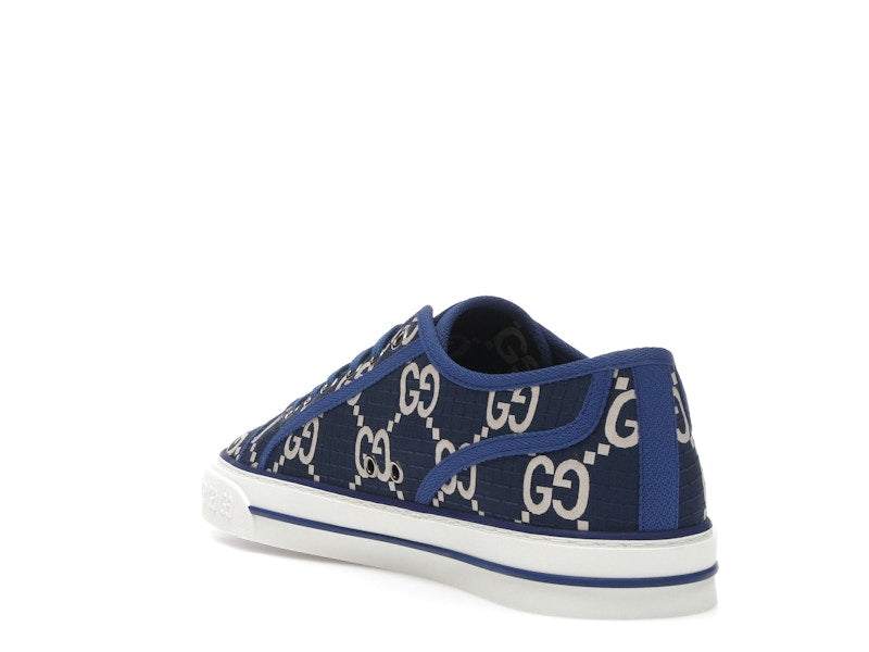 Gucci Tennis 1977 Low GG Monogram Blue