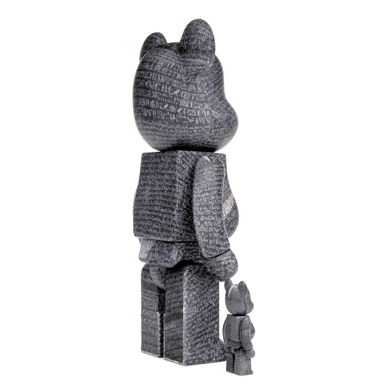 Bearbrick The British Museum (The Rosetta Stone) 100% & 400% Set