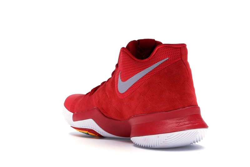 Nike Kyrie 3 Red Suede