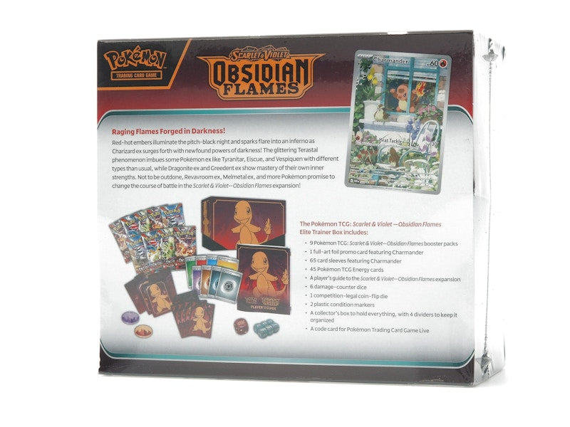 Pokémon TCG Scarlet & Violet Obsidian Flames Elite Trainer Box