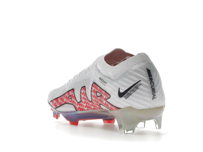 Nike Zoom Mercurial Vapor 15 Elite FG White Bright Crimson