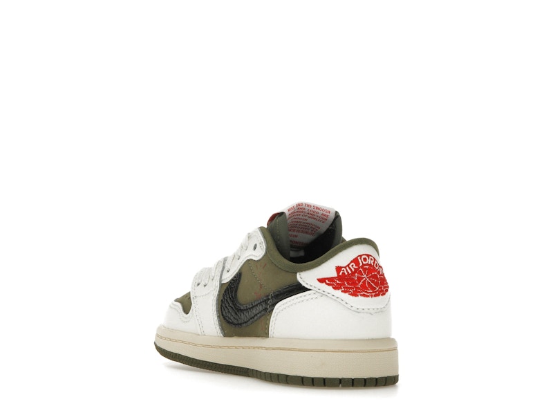 Jordan 1 Retro Low OG SP Travis Scott Medium Olive (PS)