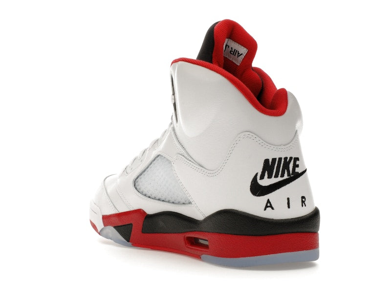 Jordan 5 Retro Fire Red Black Tongue (2025)