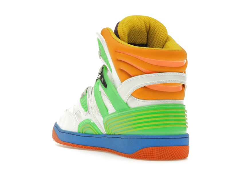 Gucci Basket White Demetra Green Purple Orange Blue