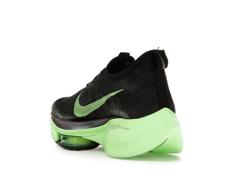 Nike Air Zoom Alphafly Next% Black Electric Green (Women's)