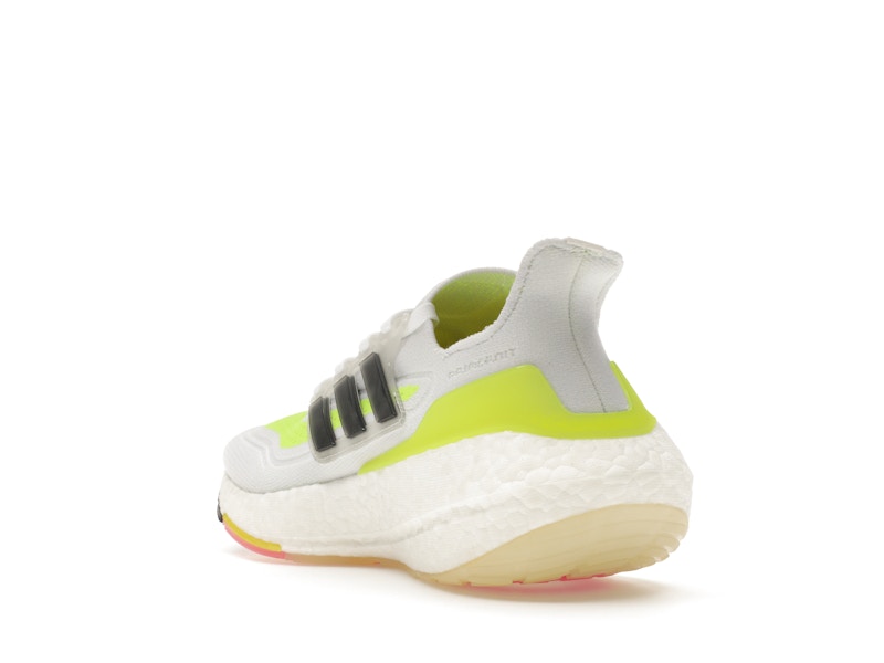 adidas Ultra Boost 21 White Solar Green (Women's)