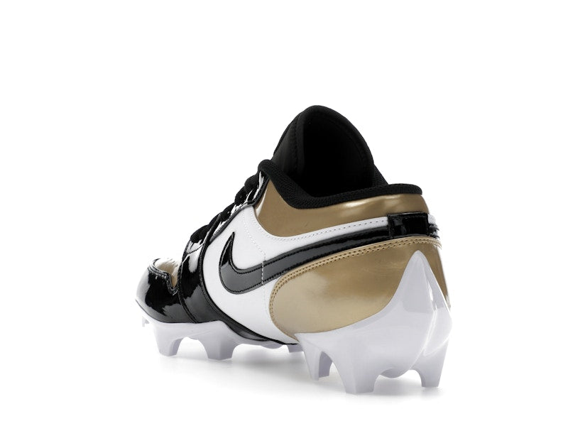 Jordan 1 Low TD Cleat Patent Gold Toe