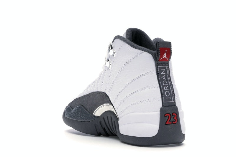 Jordan 12 Retro White Dark Grey (GS)