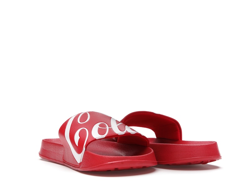 Kith Logo Slides Coca Cola Red