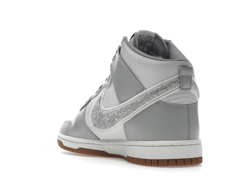 Nike Dunk High University Chenille Swoosh Light Smoke Grey