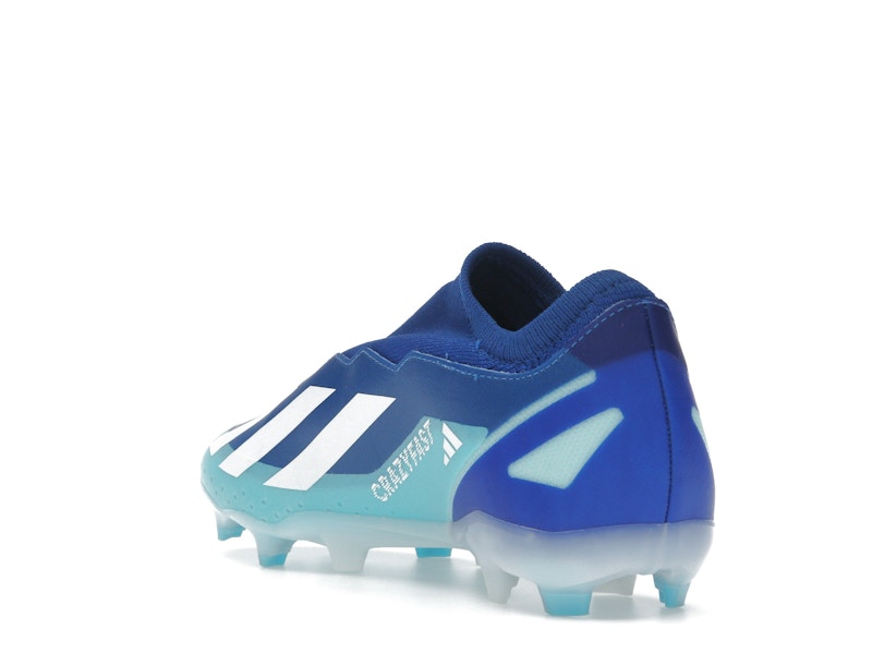 adidas Crazyfast.3 Laceless FG Bright Royal Cloud White Solar Red