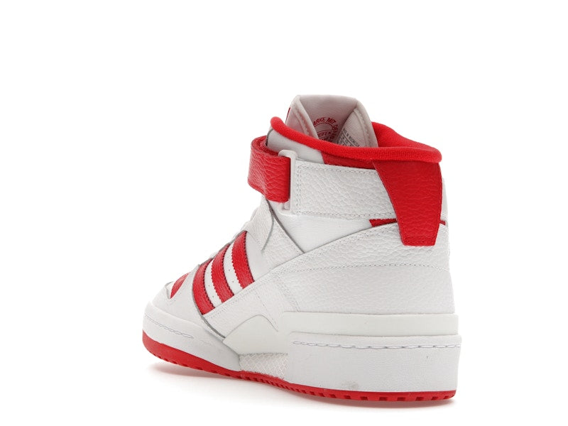 adidas Forum Mid Cloud White Vivid Red