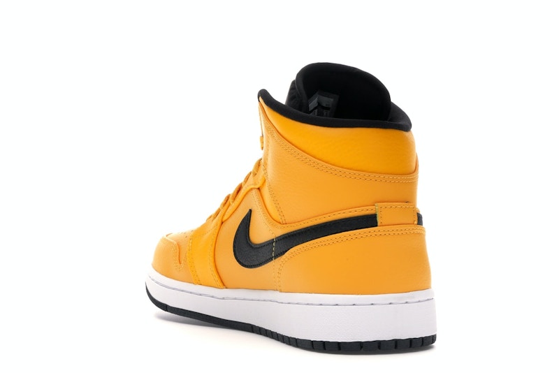 Jordan 1 Mid University Gold Black