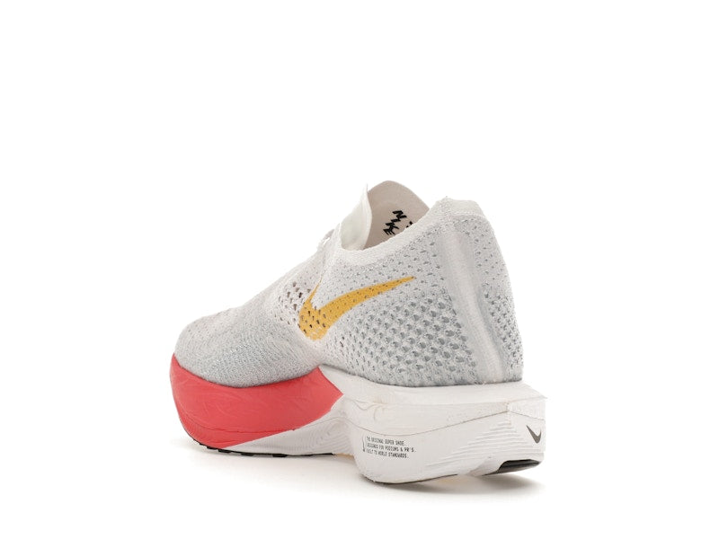 Nike ZoomX Vaporfly 3 White Topaz Gold Sea Coral (Women's)