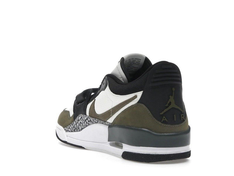 Jordan Legacy 312 Low Sail Black Medium Olive