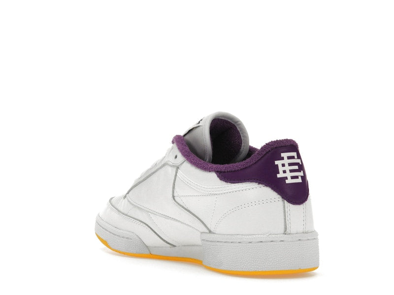 Reebok Club C 85 Eric Emanuel White Purple Yellow