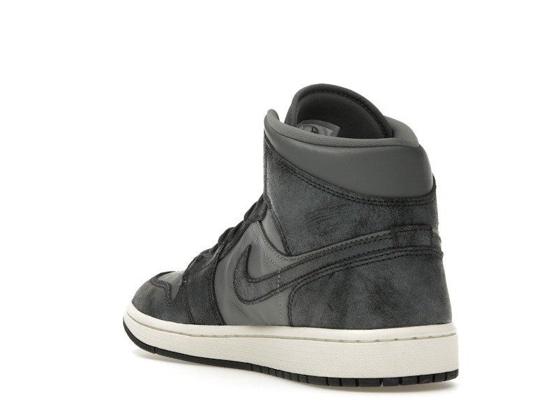 Jordan 1 Mid Distressed Smoke Grey (Women's)