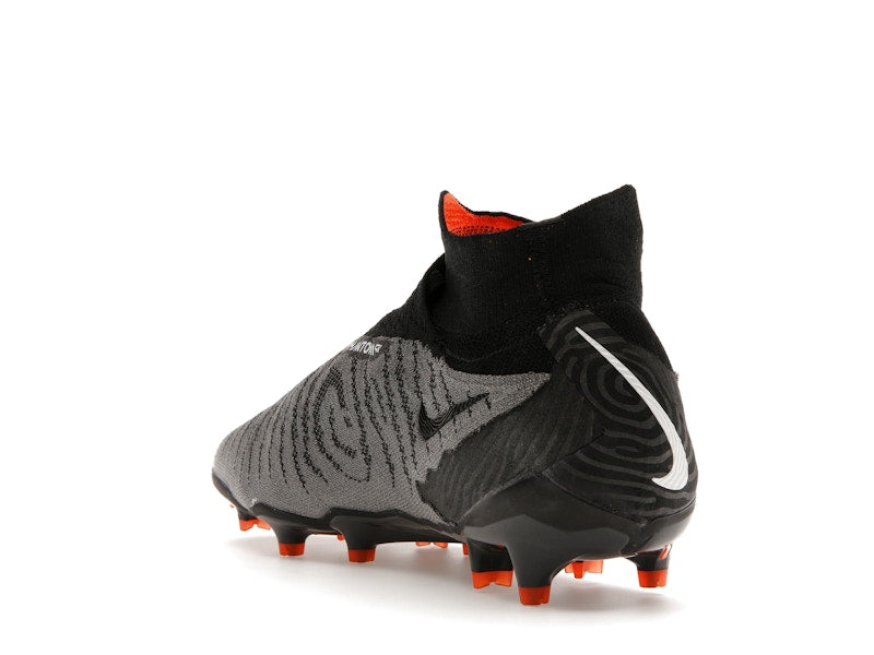 Nike Gripknit Phantom GX Elite Dynamic Fit FG Black Dark Smoke Grey Total Orange