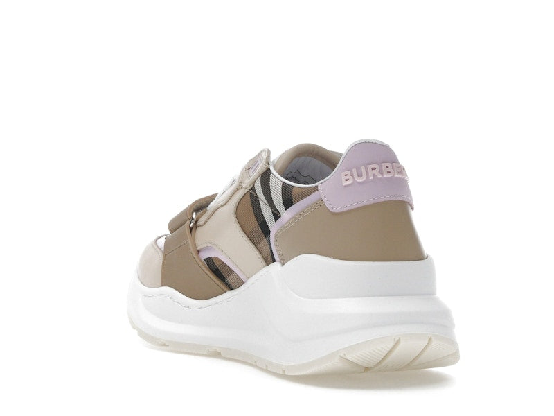 Burberry Ramsey Vintage Check Sneaker Beige Taupe Brown (Women's)