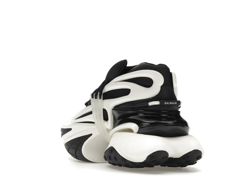 Balmain Unicorn Low-Top Black White