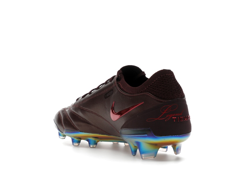 Nike Tiempo Legend 10 Elite Luxe FG Montebelluna Leather Port Wine