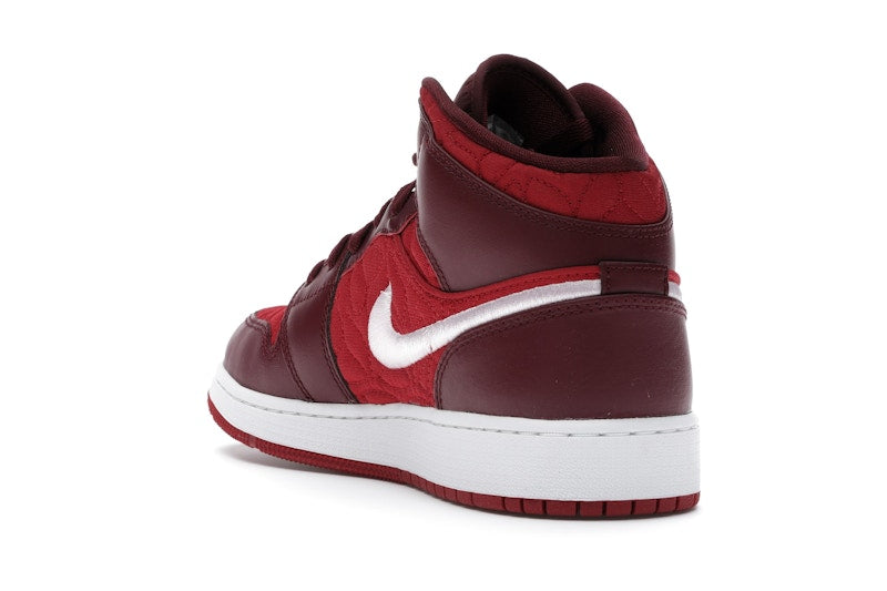 Jordan 1 Mid SE Red Quilt (GS)