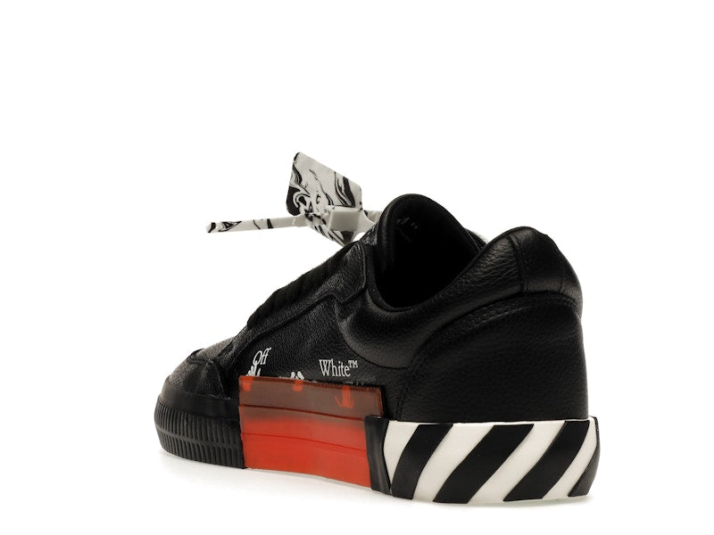 OFF-WHITE Vulc Low Leather Black White FW21