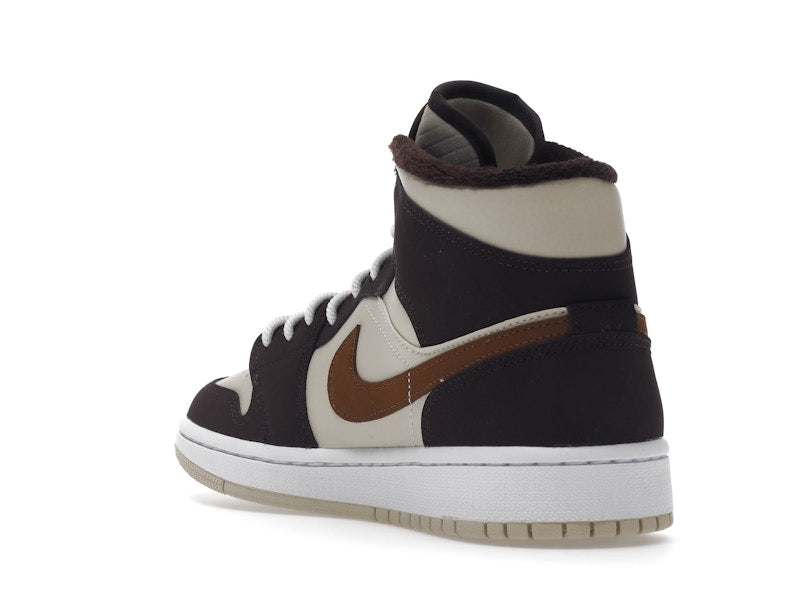 Jordan 1 Mid SE Brown Basalt Oatmeal (Women's)