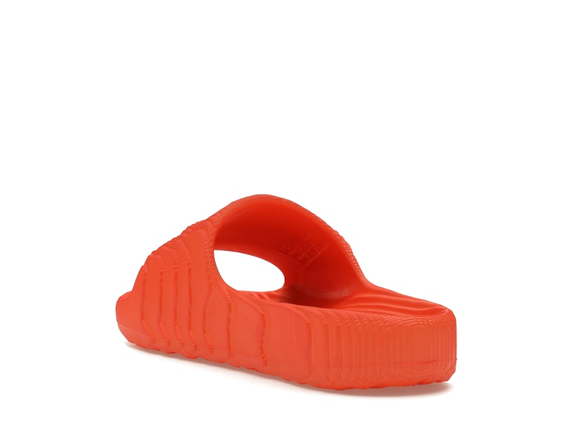 adidas Adilette 22 Slides Orange Core Black