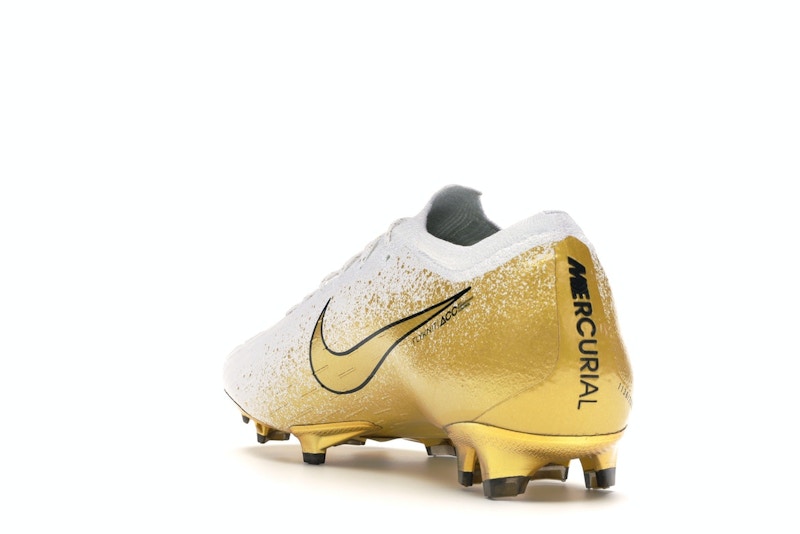 Nike Vapor 12 Elite SE FG White Metallic Gold