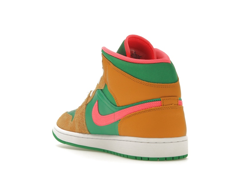 Jordan 1 Mid SE Wheat Watermelon