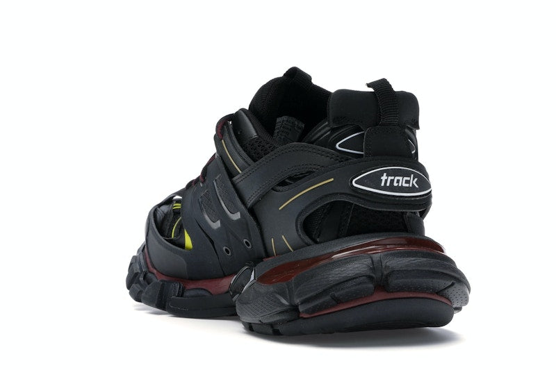 Balenciaga Track Trainers Black Bordeaux