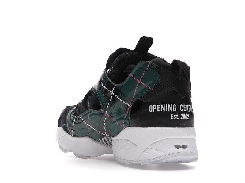 Reebok Instapump Fury Opening Ceremony Plaid Green