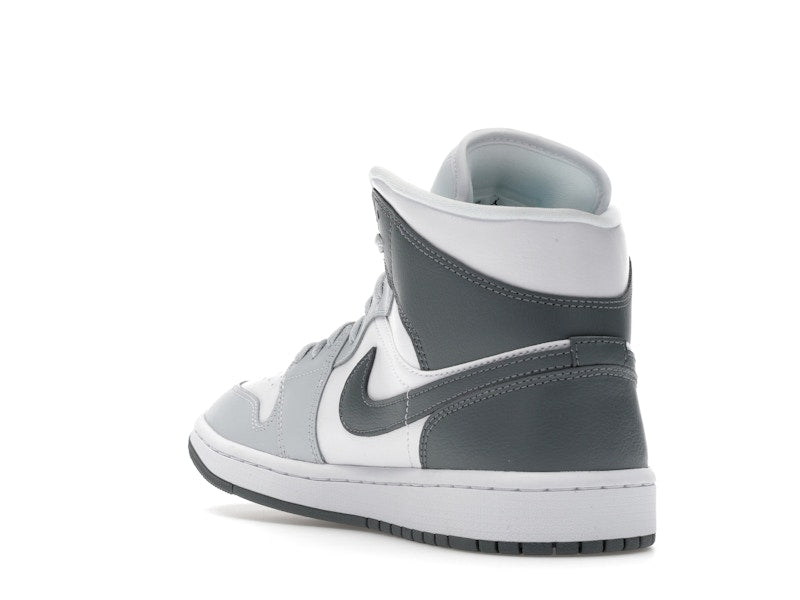 Jordan 1 Mid White Smoke Grey (Women's)