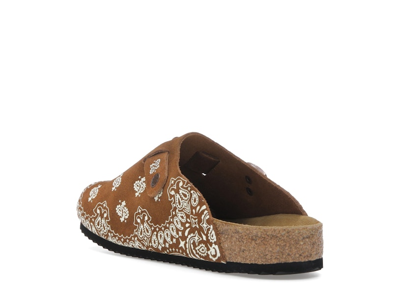 Bravest Studios Suede Paisley Clogs Hazel