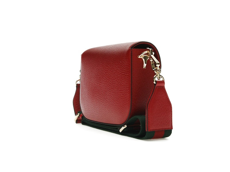 Gucci x adidas Horsebit 1955 Shoulder Bag Red