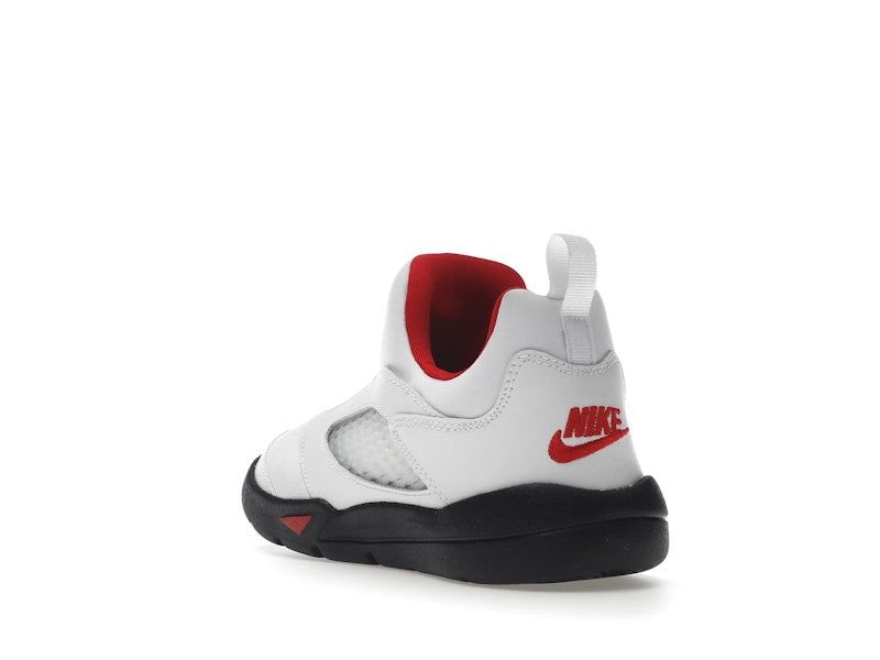 Jordan 5 Retro Little Flex White Black University Red (PS)