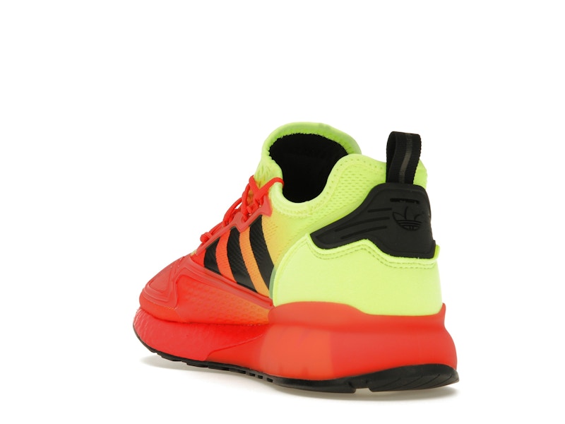 adidas ZX 2K Boost Solar Yellow Hi Res Red