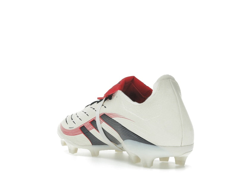 adidas Predator League Fold-Over Tongue FG/MG Off White Core Black Pure Ruby