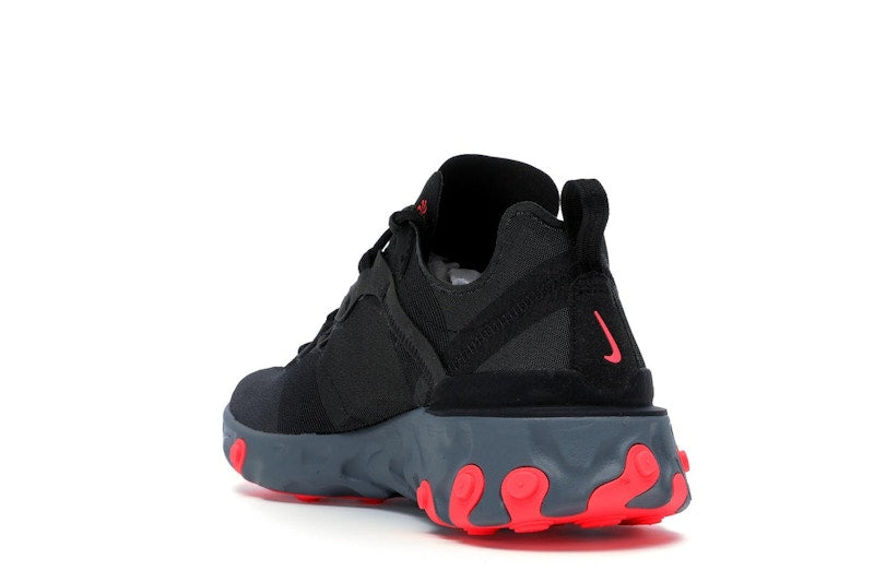 Nike React Element 55 Black Solar Red