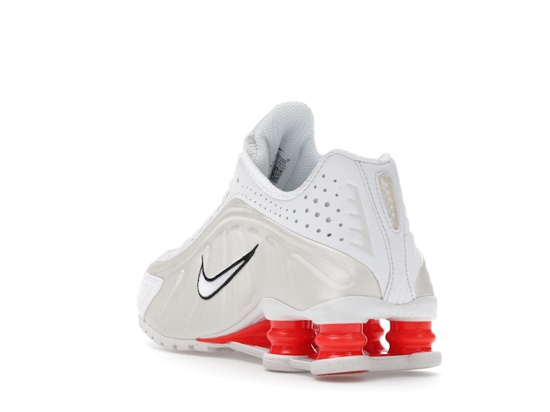 Nike Shox R4 White Phantom Picante Red (Women's)
