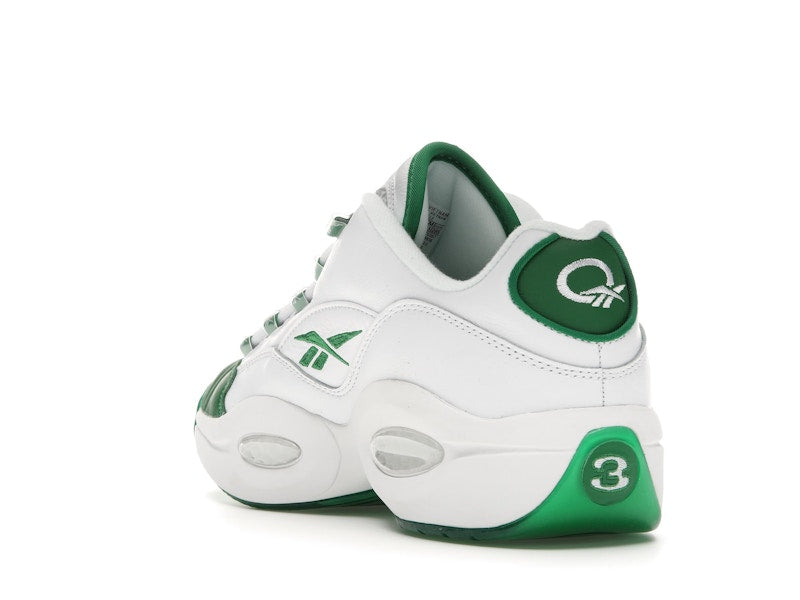 Reebok Question Low Green Toe