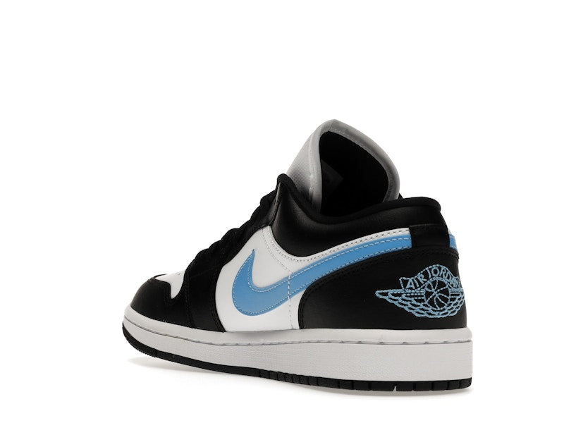Jordan 1 Low Black University Blue White (Women's)