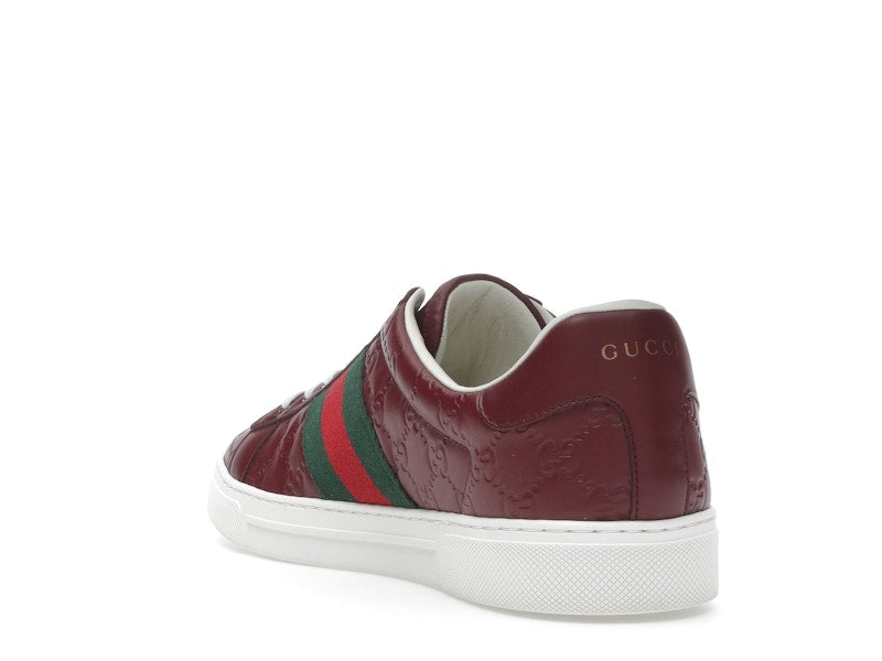 Gucci Ace Web Red Rosso Ancora