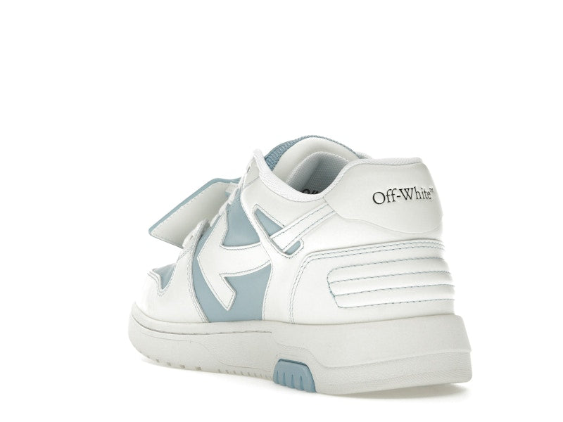 OFF-WHITE Out Of Office OOO Low Tops Light Blue White