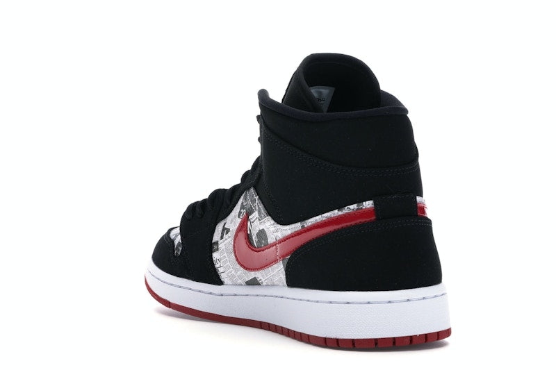 Jordan 1 Mid Newspaper Air Times