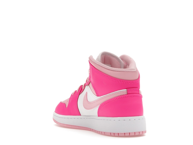 Jordan 1 Mid Fierce Pink (GS)